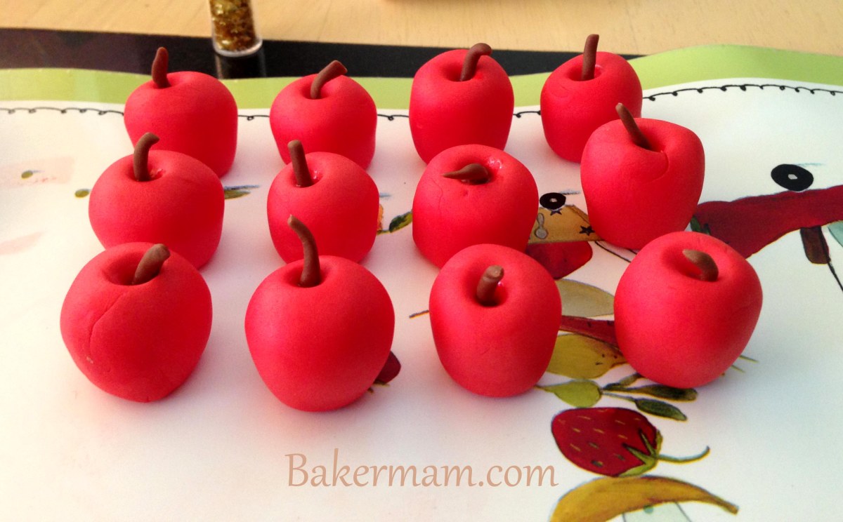 Sugar Paste Apples
