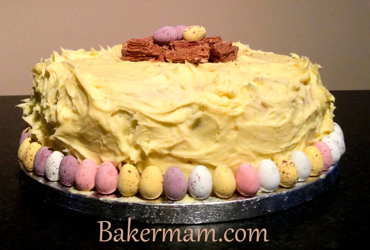 White Chocolate Ganache Cake